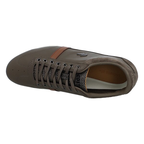 Męskie sneakersy (buty) LACOSTE MISANO 32  728srm41061x5 kolor khaki