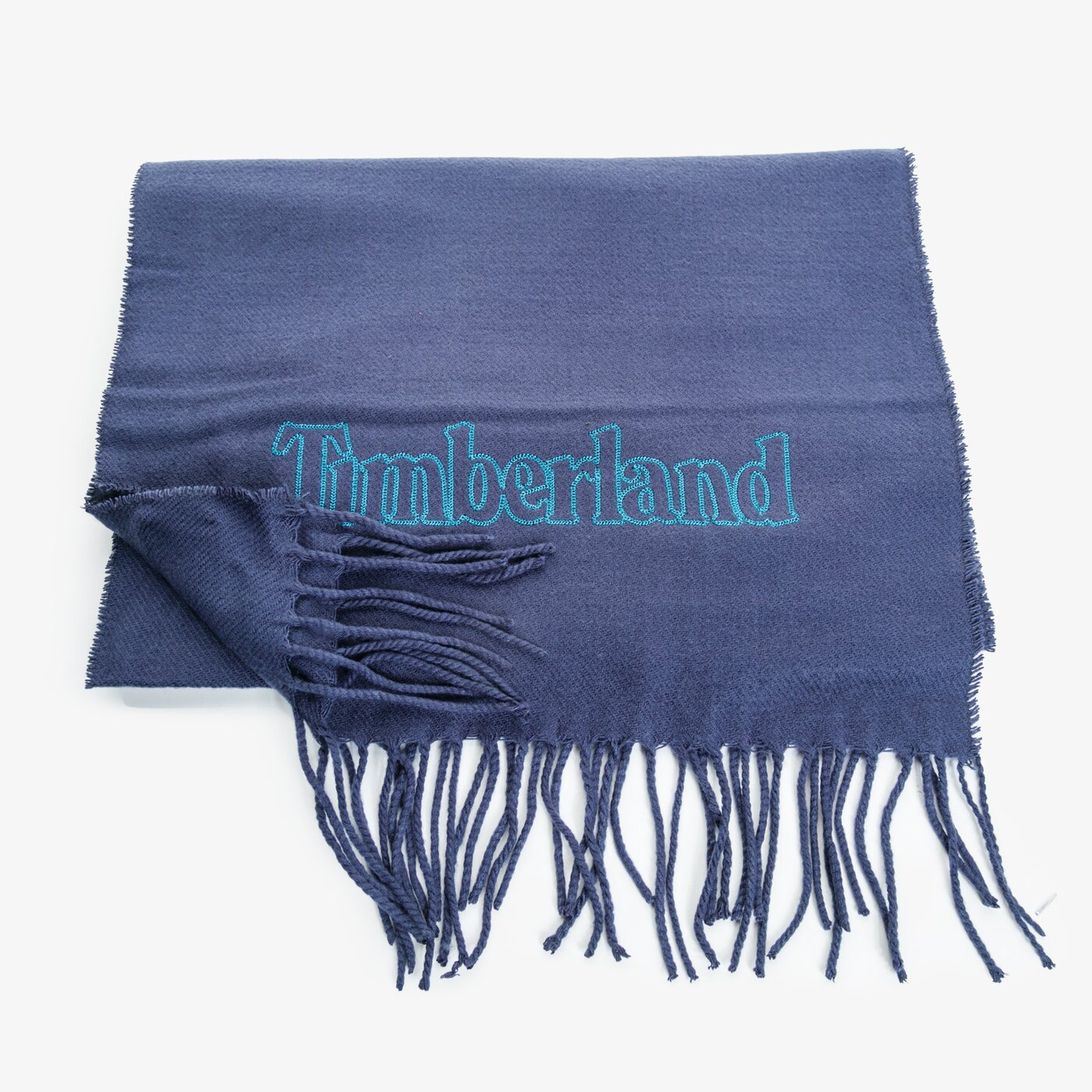 Damski szalik / rękawiczki TIMBERLAND SZALIK SOLID SCARF GIFTBOX AND STICKER tb0a1evs4511 kolor granatowy