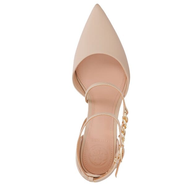 Damskie szpilki / czółenka GUESS BRITEE fl5brilea08cream kolor beżowy