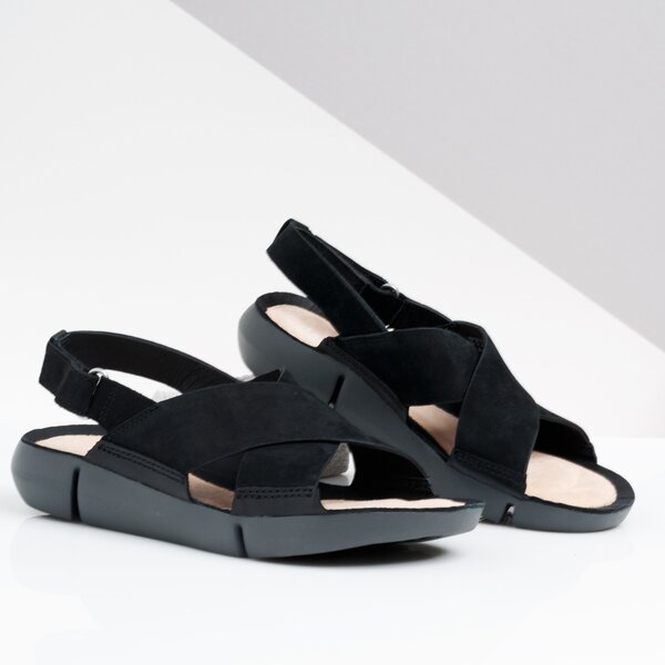 Damskie sandały CLARKS TRI CHLOE 26138948 kolor czarny