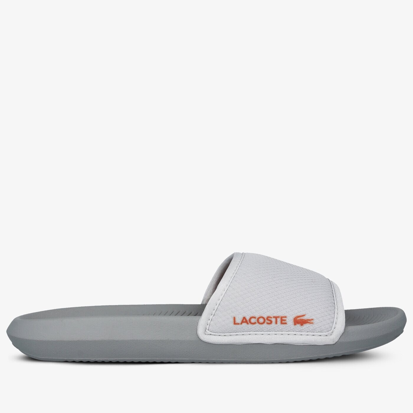 Męskie klapki LACOSTE CROCO SLIDE 220 1 CMA 739cma0001lt5 kolor szary