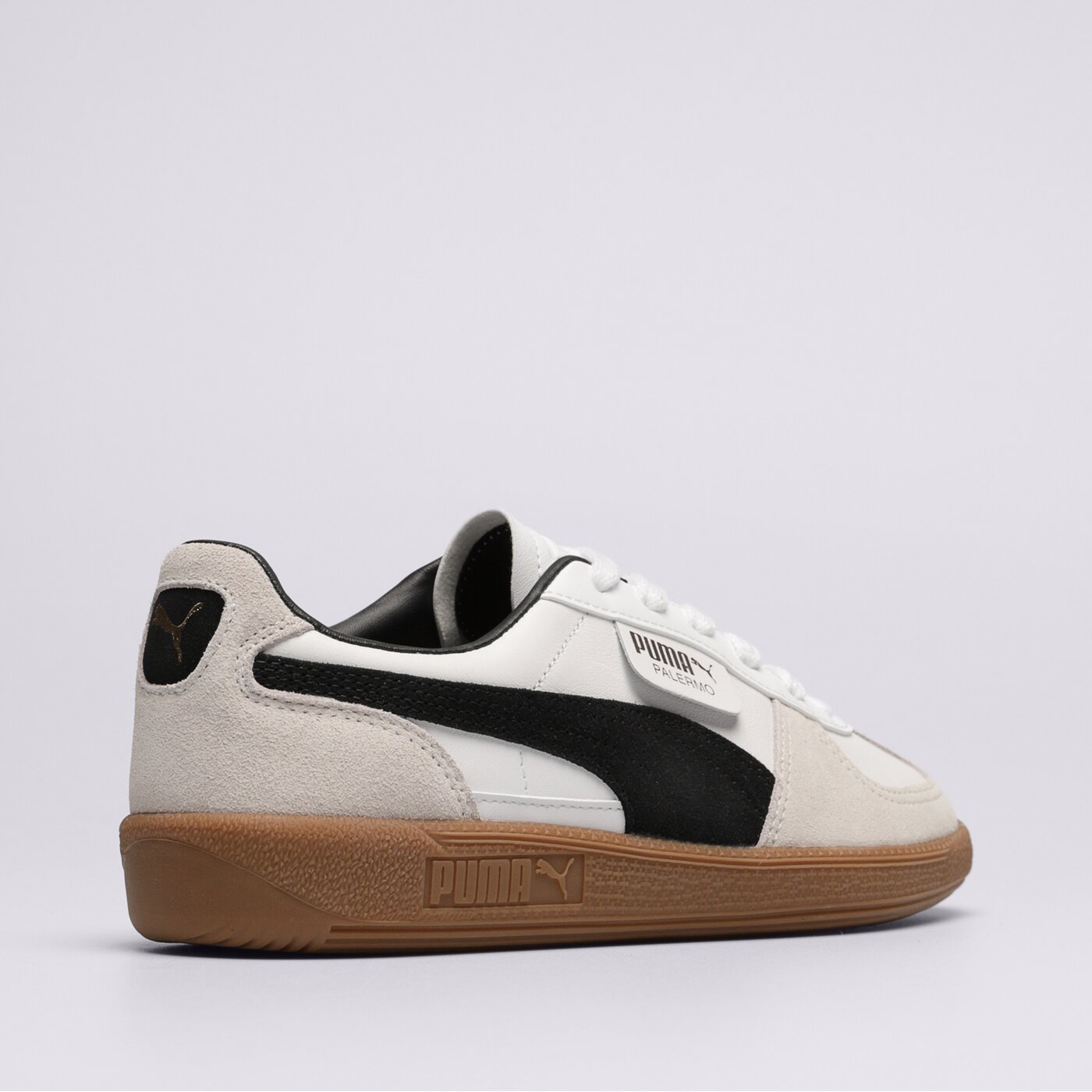 Damskie sneakersy (buty) PUMA PALERMO LTH 39646401 kolor biały