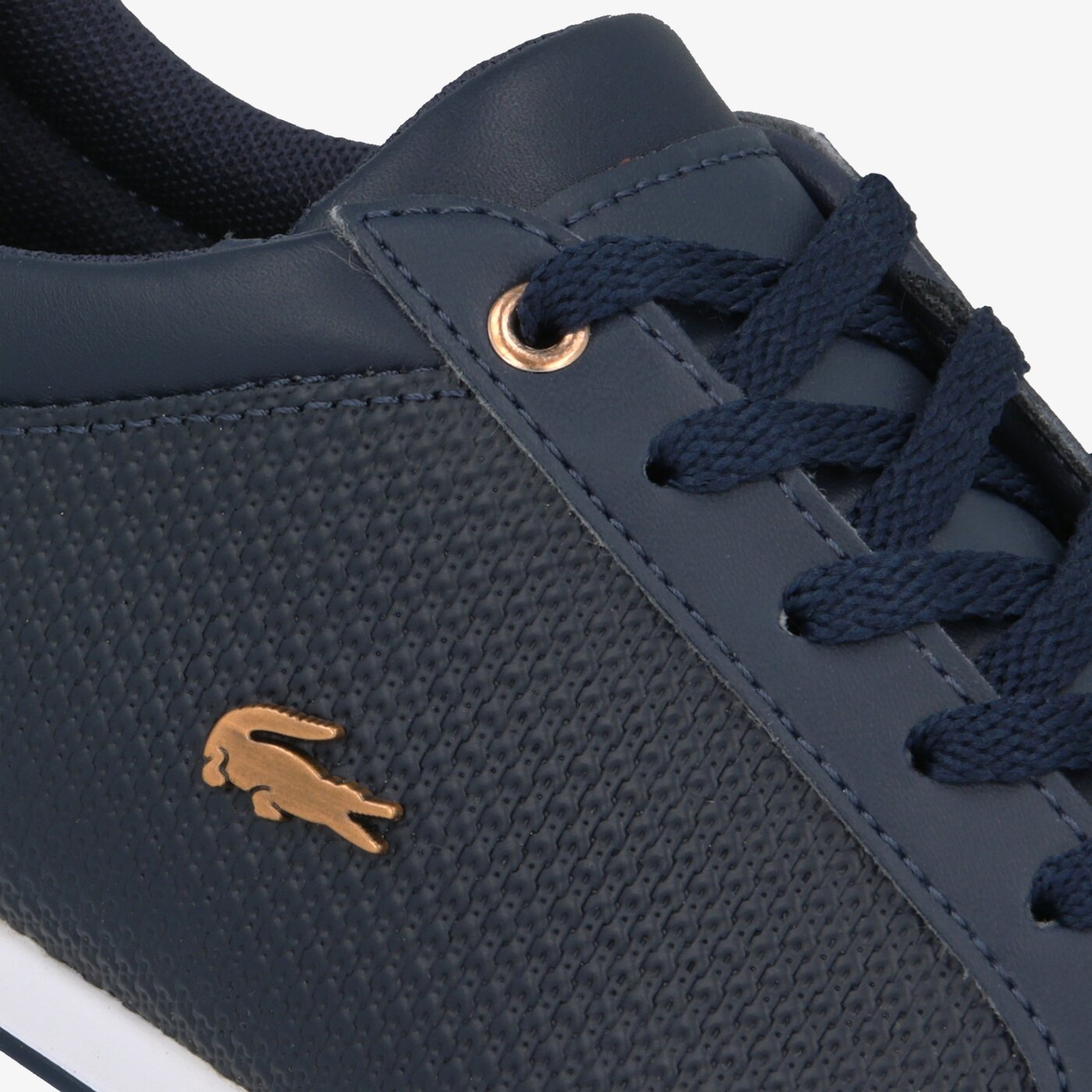 Damskie sneakersy (buty) LACOSTE REY LACE 319 2 CFA 738cfa0017092 kolor granatowy