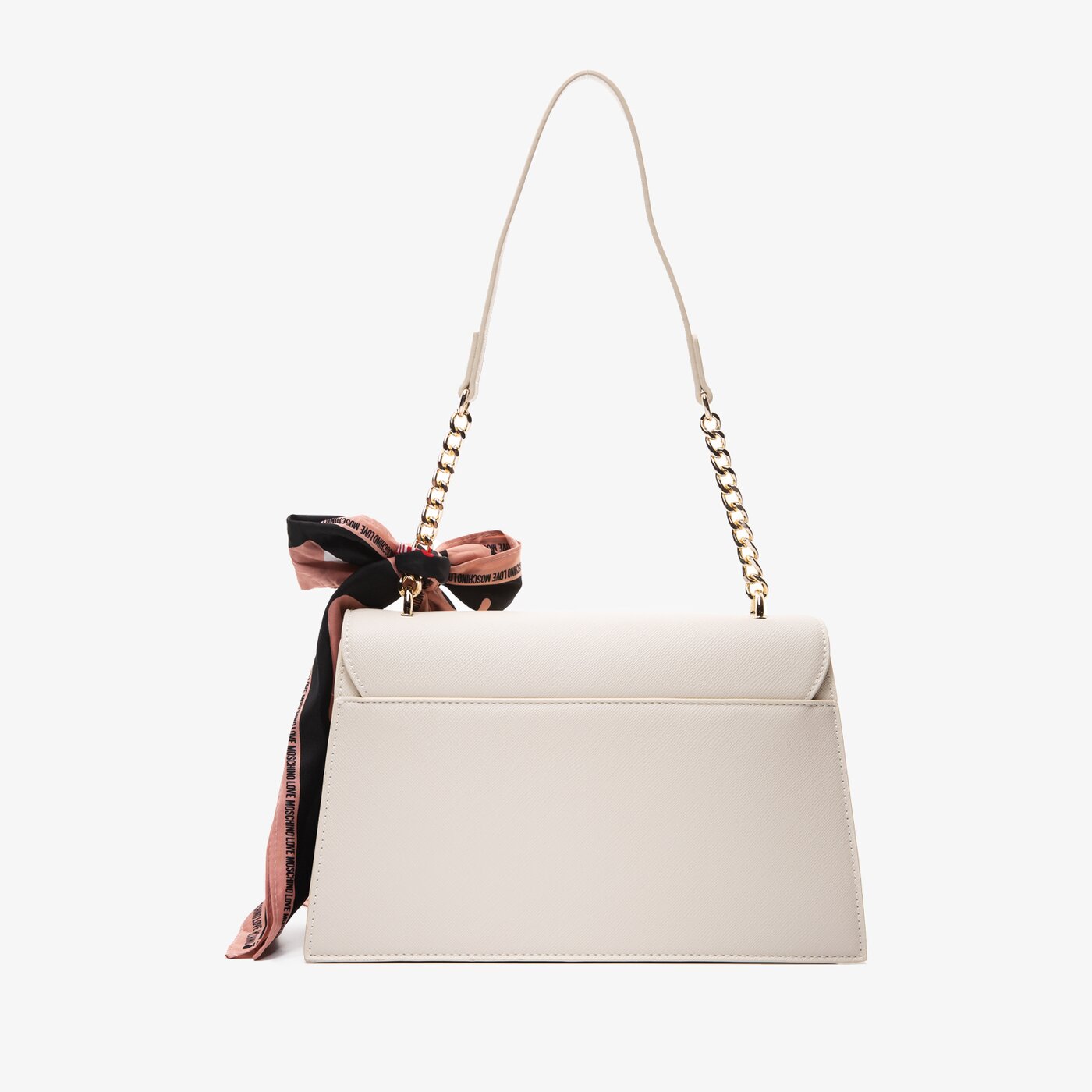 Damska torebka LOVE MOSCHINO TOREBKA THE ICE CREEM SCARF jc4241pp0akg0110 kolor beżowy