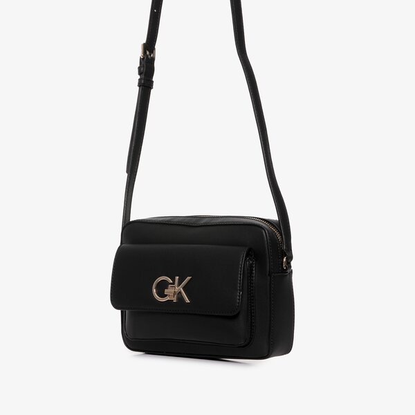 Damska torebka CALVIN KLEIN TOREBKA RE-LOCK CAMERA BAG k60k609114bax kolor czarny