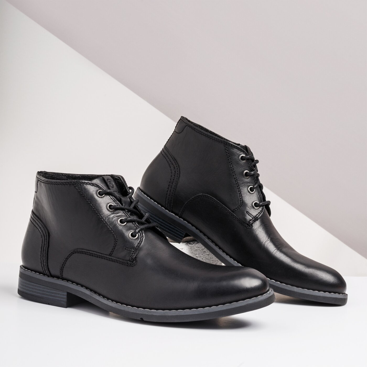 Męskie buty za kostkę ROCKPORT COLDEN ch5605 kolor czarny