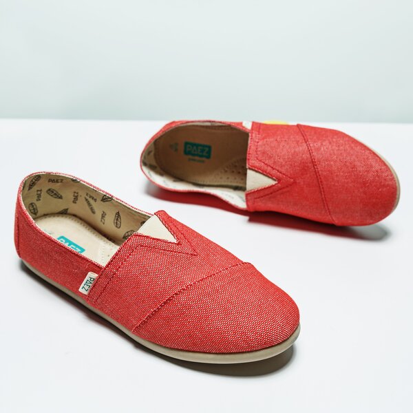 Damskie espadryle PAEZ ORIGINAL GUM 1930501s1002520 kolor czerwony