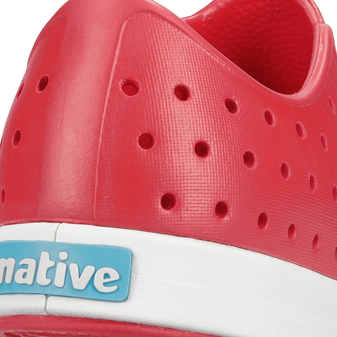 Dziecięce trampki NATIVE JEFFERSON JUNIOR 12100100-6400 kolor czerwony