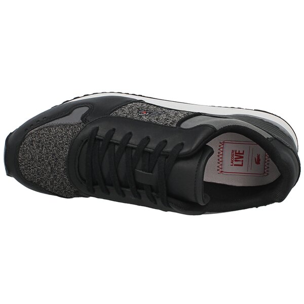 Męskie sneakersy (buty) LACOSTE TRAJET LTM  730lem1000237 kolor czarny