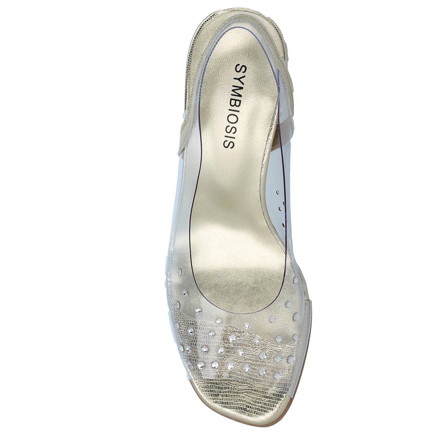 Damskie sandały SYMBIOSIS VICKY SANDALS  sywc218005 kolor złoty