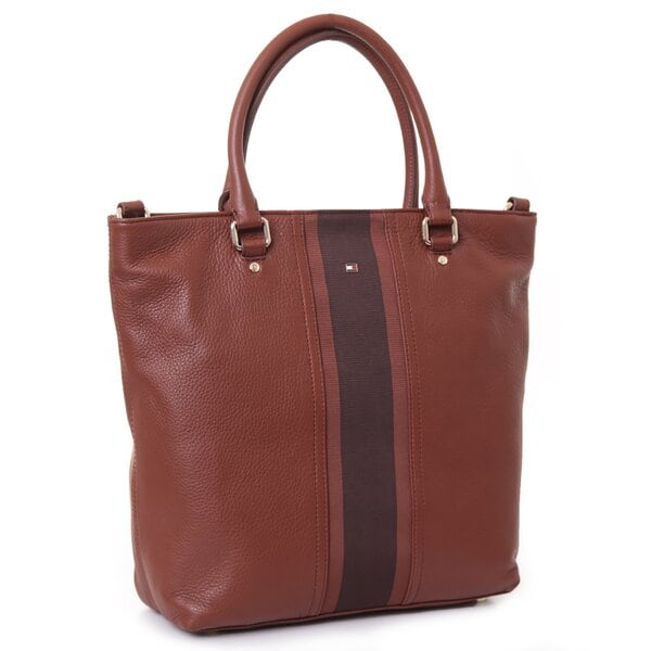 TOMMY HILFIGER TORBA BELLA N/S TOTE bw56924769906 kolor brązowy