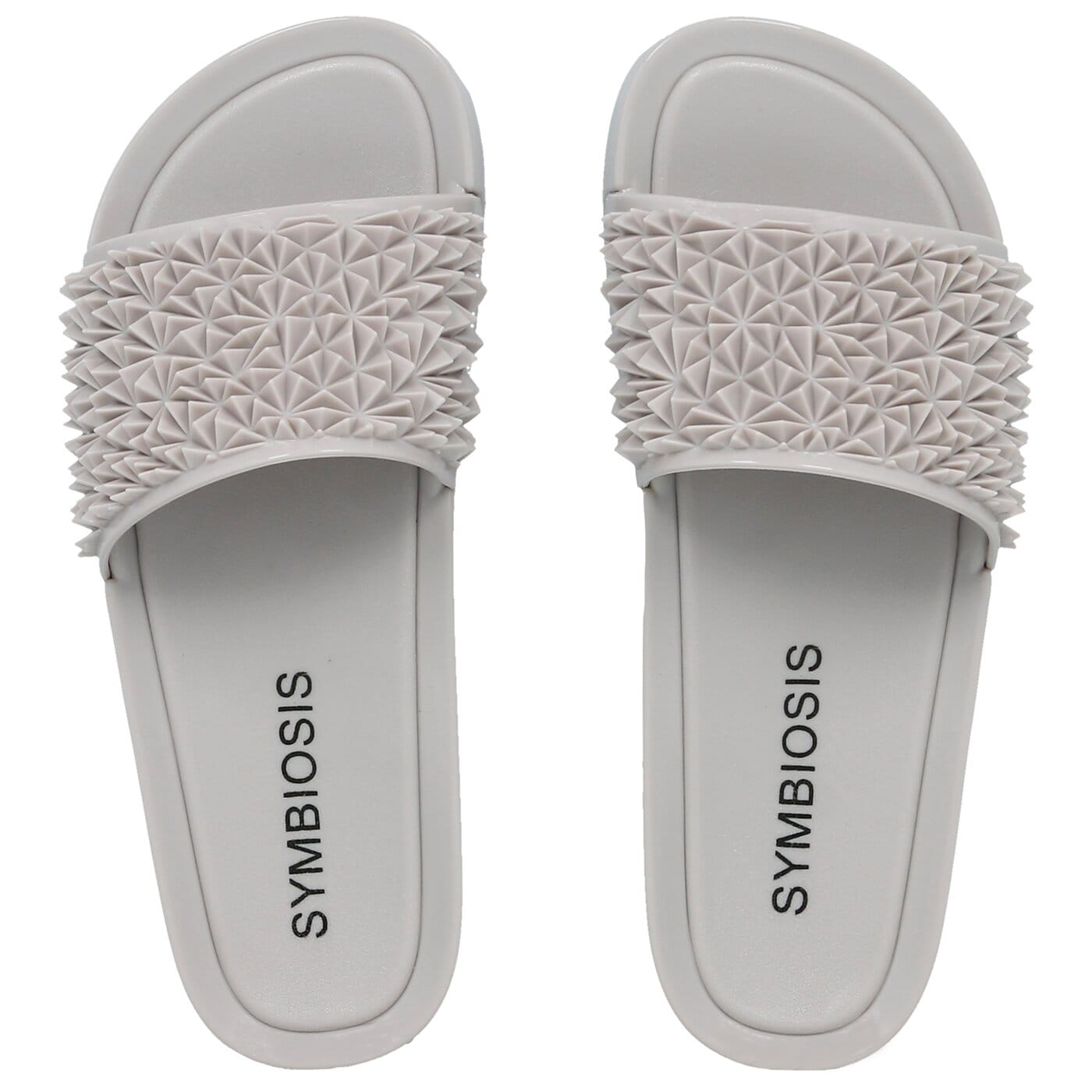 Damskie klapki SYMBIOSIS NAOMI SLIDES  syws118005 kolor szary