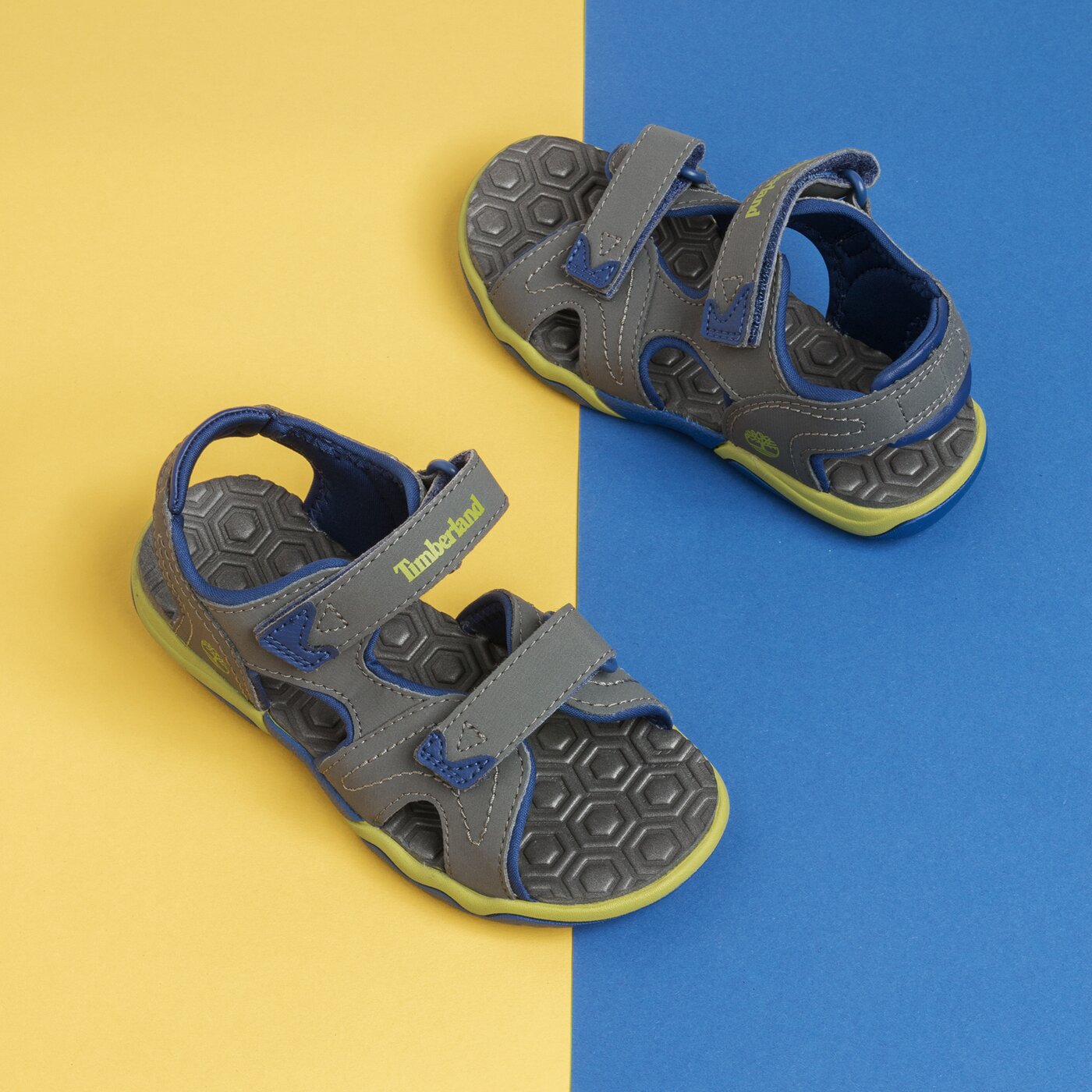 Dziecięce sandały / klapki TIMBERLAND ADVENTURE SEEKER 2 STRAP tb0a1yde0601 kolor szary