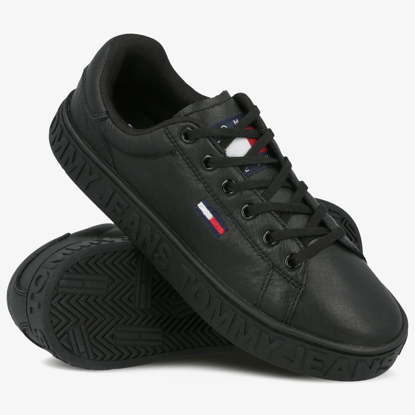 Damskie trampki TOMMY HILFIGER COOL TOMMY JEANS SNEAKER en0en00643bds kolor czarny