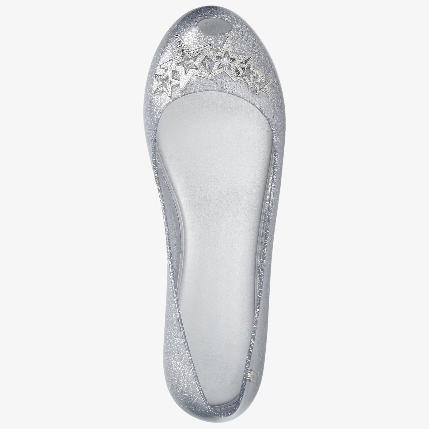 Damskie baleriny (buty) MELISSA ULTRAGIRL STAR AD. 3324353865 kolor srebrny