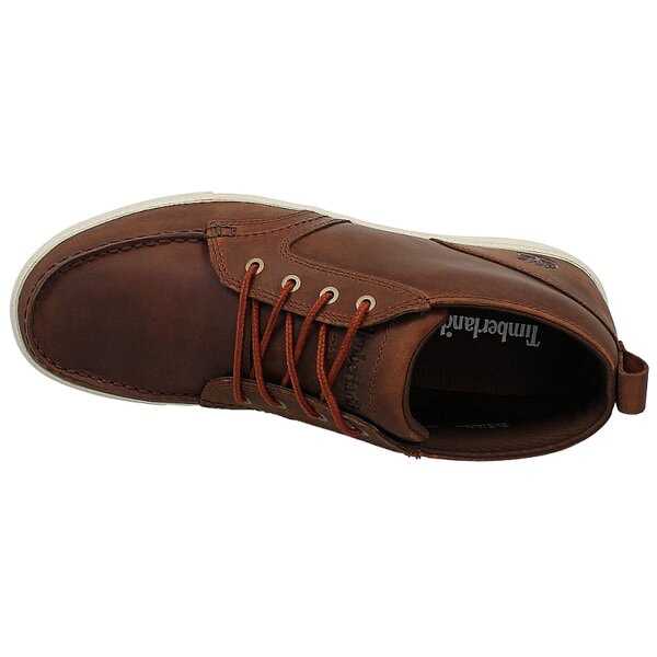 Męskie buty za kostkę TIMBERLAND FULK LP CHUKKA LTHR a13fo kolor brązowy