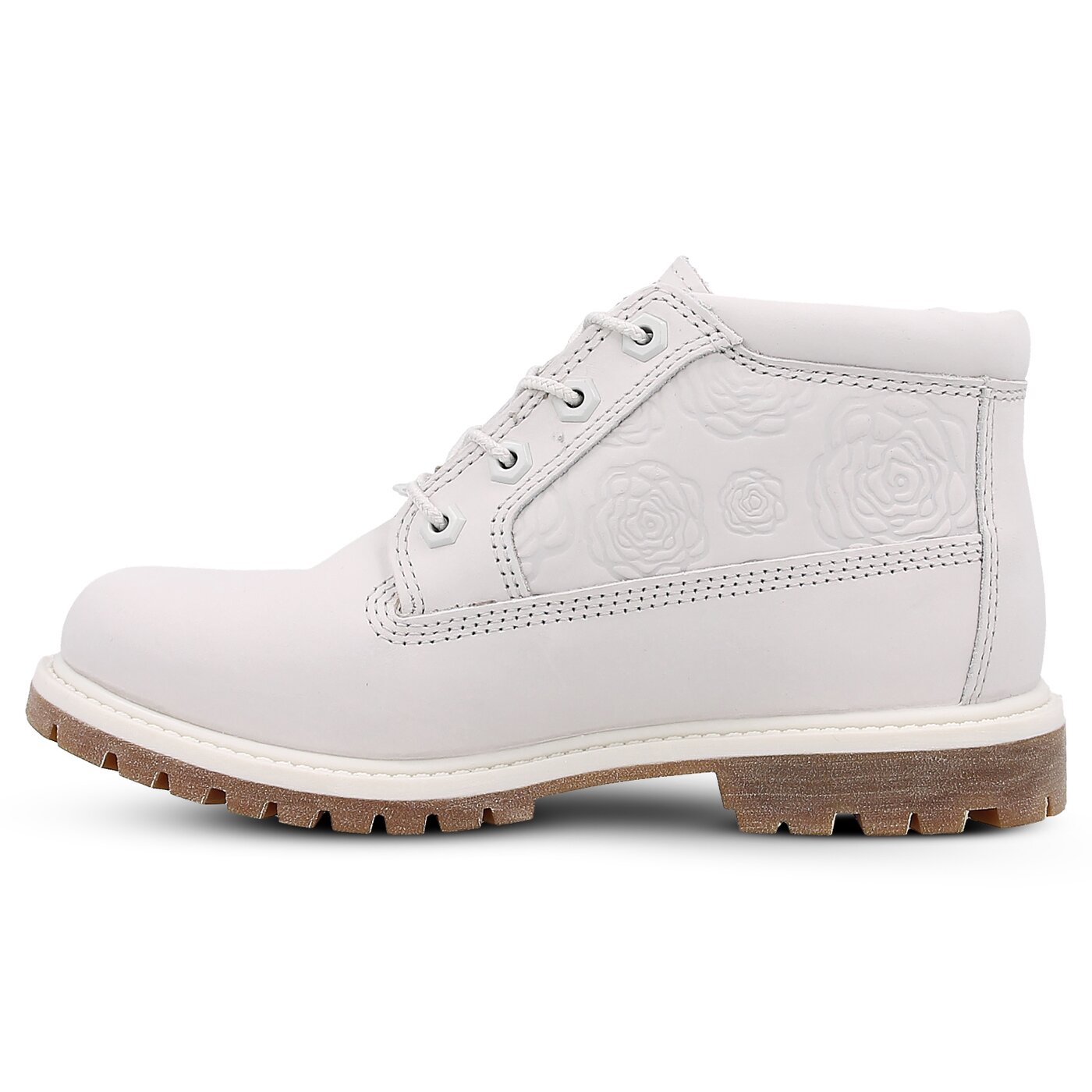 Damskie trapery TIMBERLAND NELLIE CHUKKA DOUBLE a1ktu kolor biały