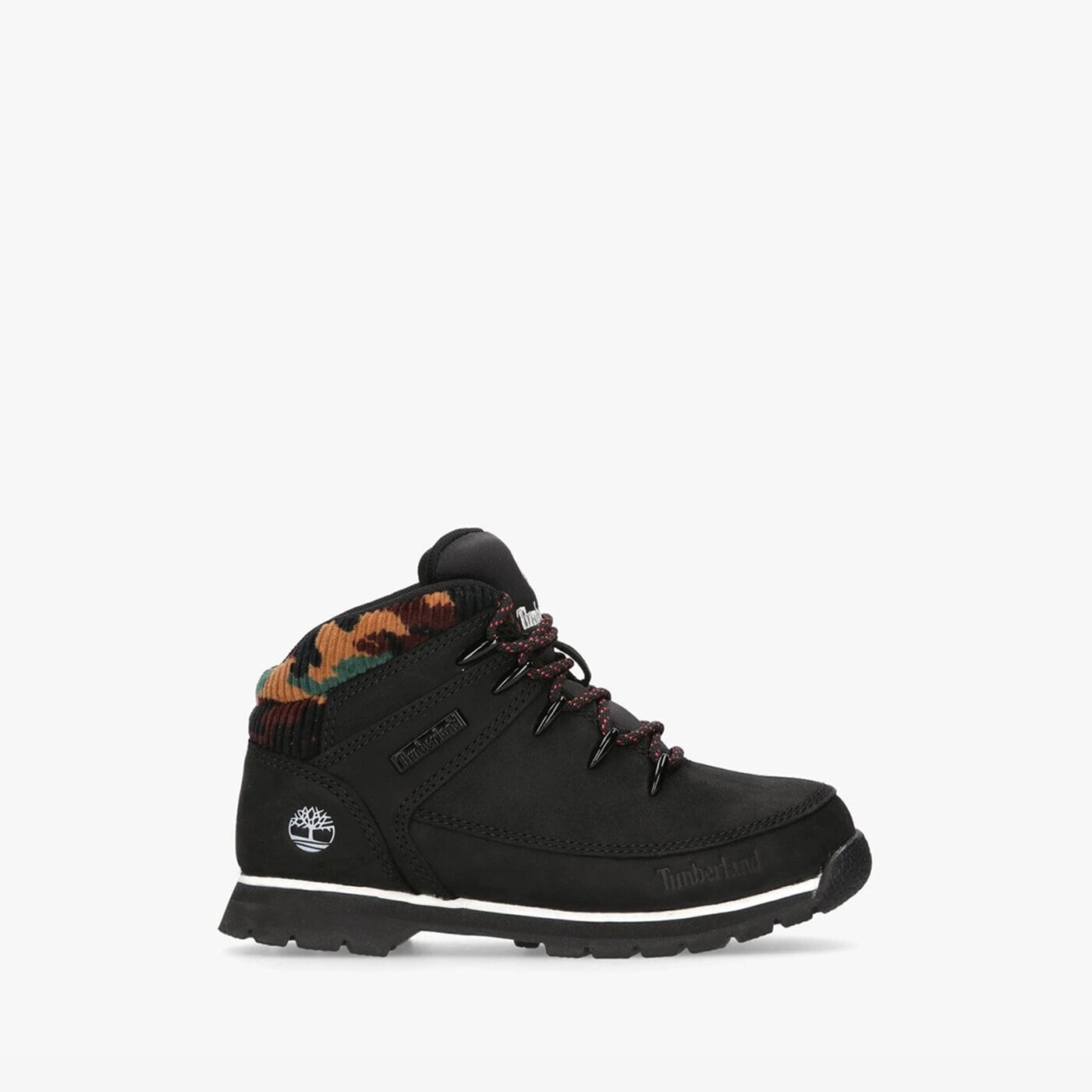 Dziecięce buty outdoor / trekkingowe TIMBERLAND EURO SPRINT  tb0a2kvx0011 kolor czarny