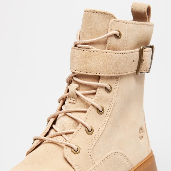 Damskie trapery TIMBERLAND CORA VALLEY MID LACE UP BOOT  tb0a6fbwer31 kolor beżowy