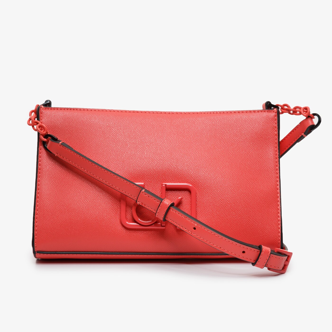 Damska torebka CALVIN KLEIN TOREBKA SIGNATURE EW CROSSBODY k60k606504xa4 kolor różowy