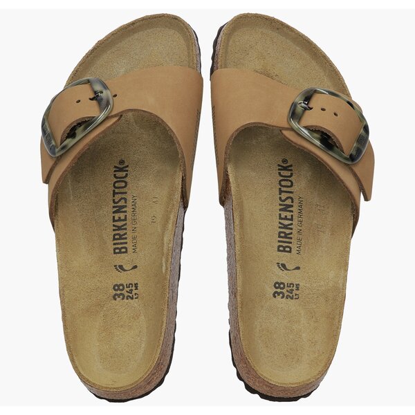 Damskie klapki BIRKENSTOCK MADRID BIG BUCKLE 1018726 kolor khaki