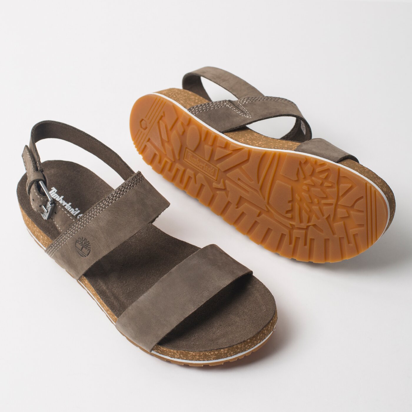 Damskie sandały TIMBERLAND MALIBU WAVES 2 BANDS SAND ca1srp kolor khaki