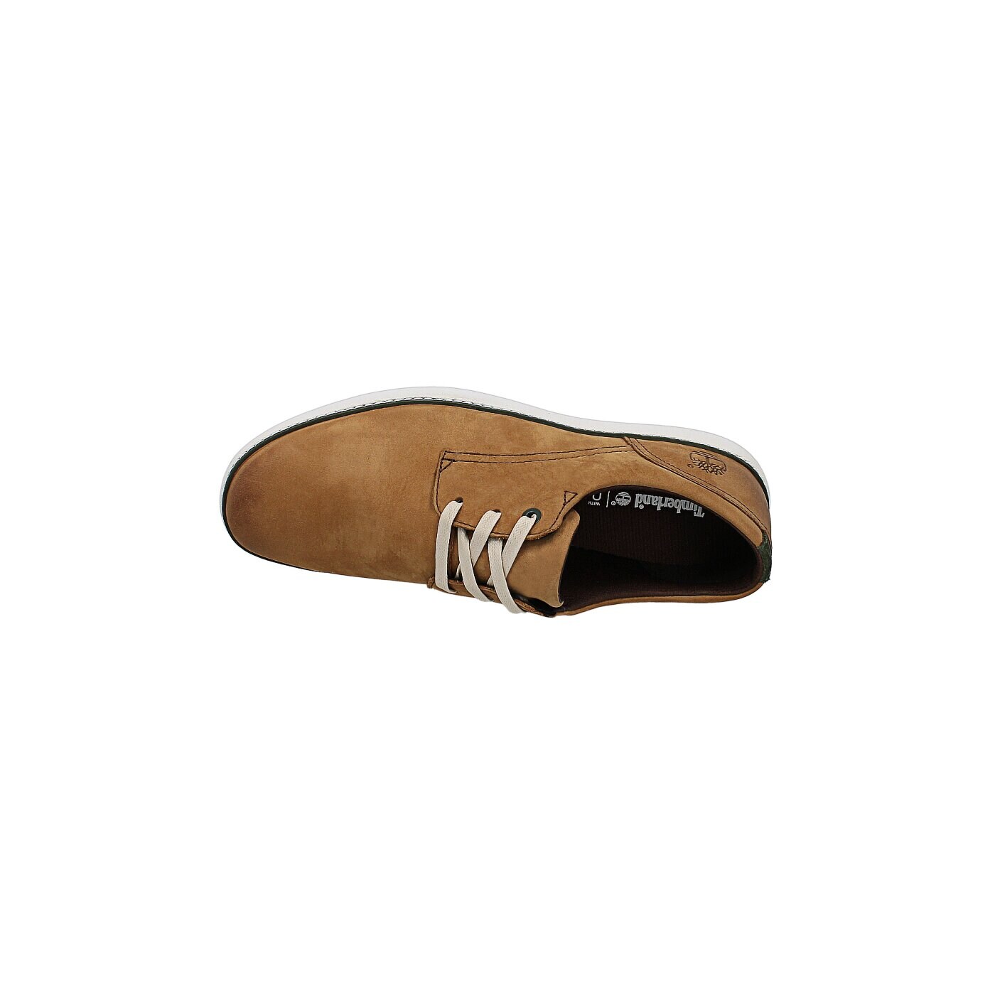 Męskie półbuty TIMBERLAND PLAIN TOE OXFORD a12so kolor brązowy