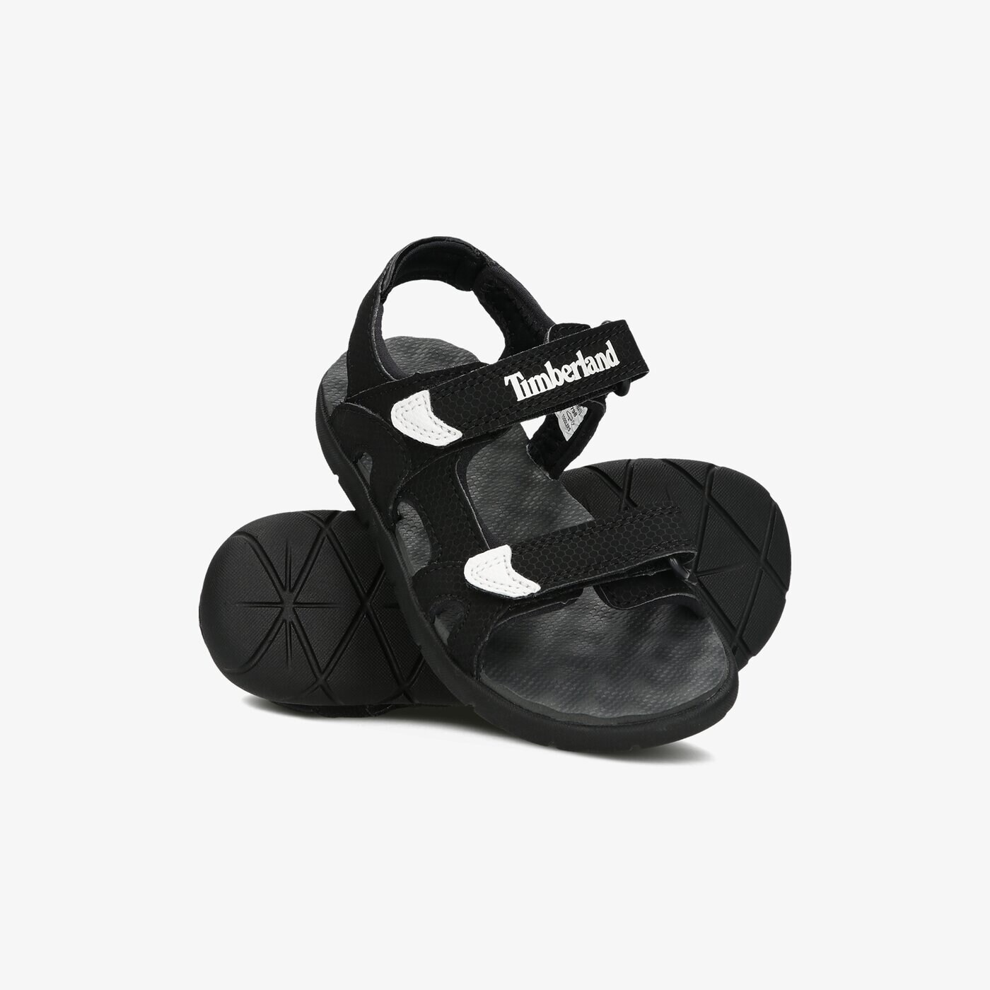 Dziecięce sandały / klapki TIMBERLAND PERKINS ROW 2-STRAP tb0a24su0151 kolor czarny