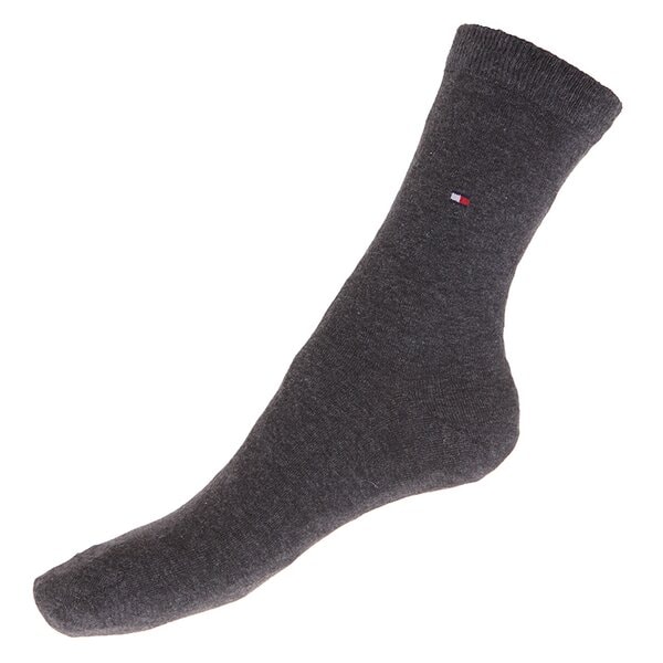Damskie skarpetki TOMMY HILFIGER SKARPETY SOCK CASUAL 2P 371221030 kolor szary