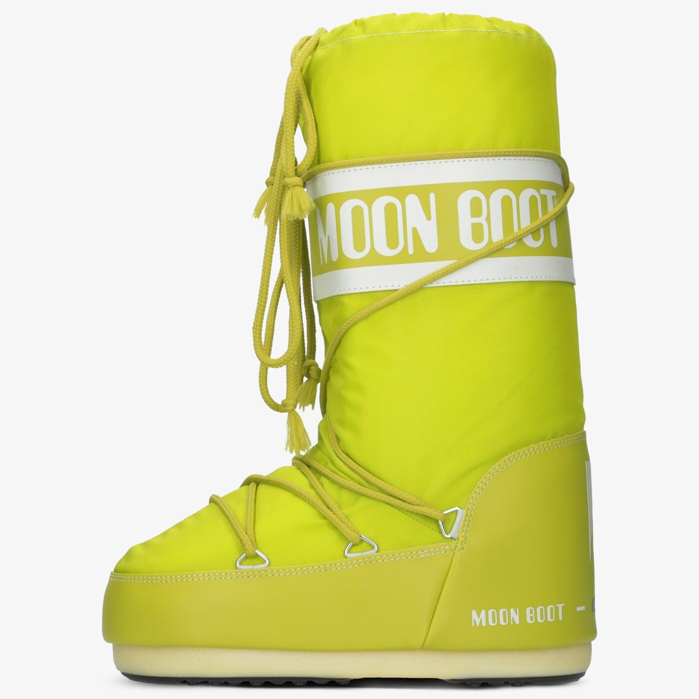 Damskie śniegowce MOON BOOT NYLON 14004400070 kolor zielony