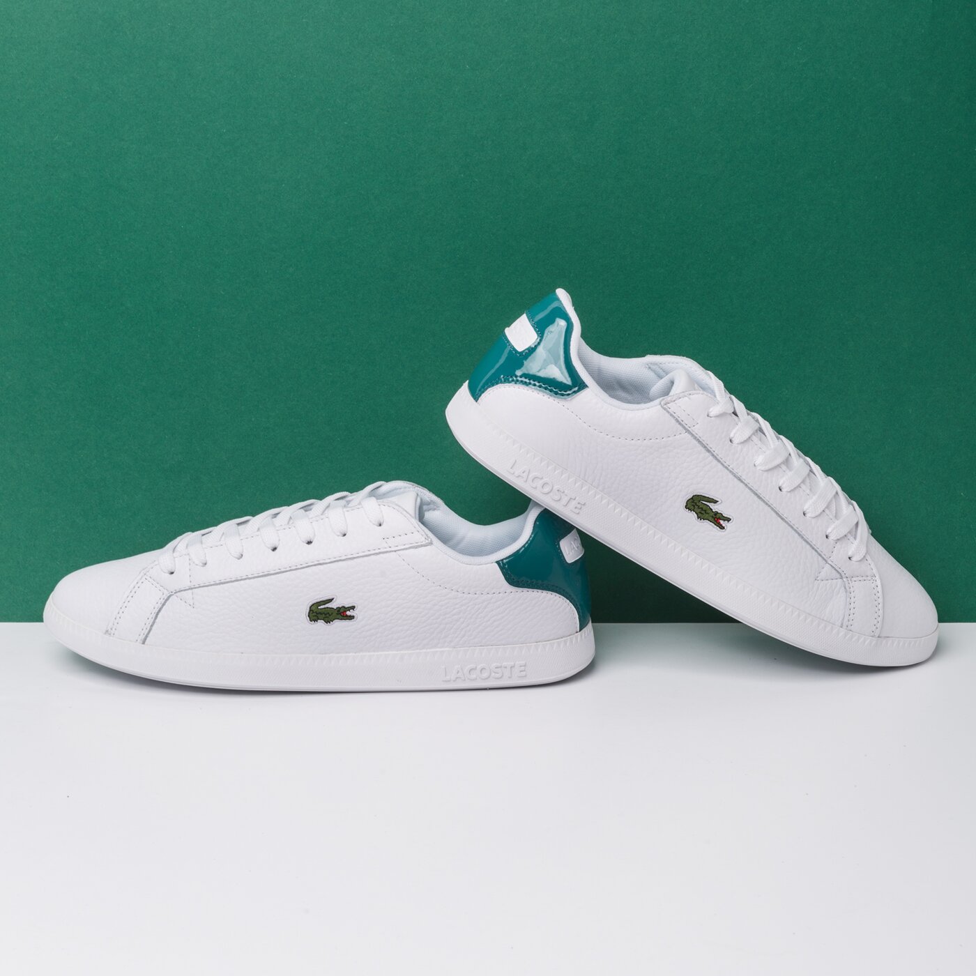 Męskie sneakersy (buty) LACOSTE GRADUATE 120 1 SMA 739sma0020082 kolor biały