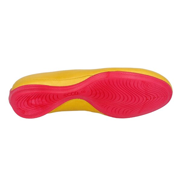 Damskie baleriny (buty) ECCO ANGEL 23903301024 kolor żółty