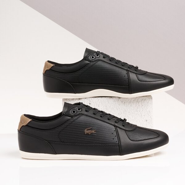 Męskie sneakersy (buty) LACOSTE EVARA 319 1 CMA 738cma00142h5 kolor czarny