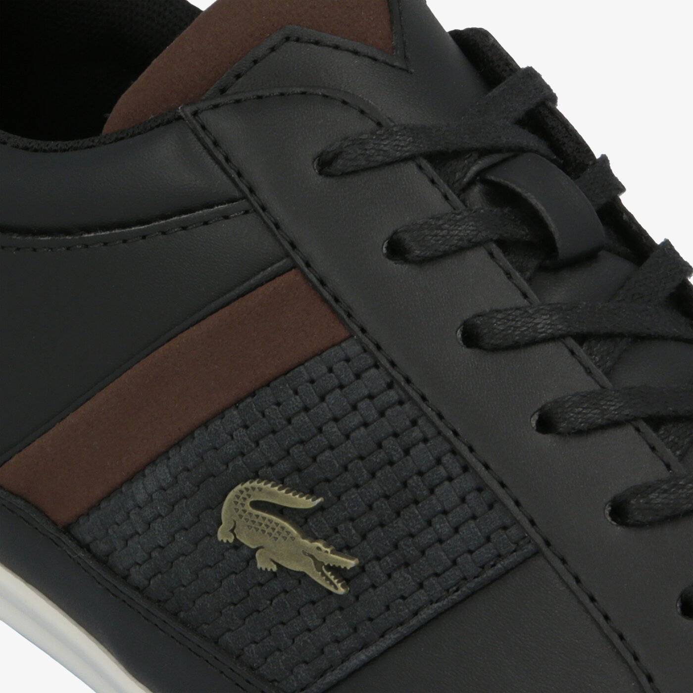 Męskie sneakersy (buty) LACOSTE CHAYMON 120 4 CMA 739cma00122m5 kolor czarny