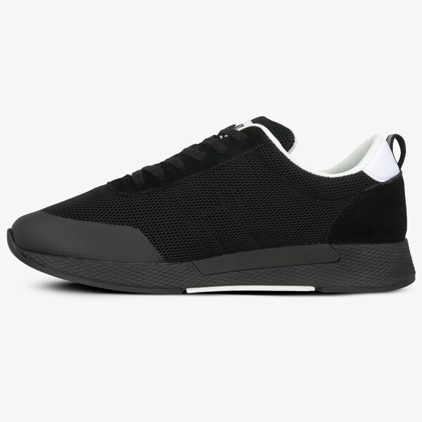 Męskie sneakersy (buty) TOMMY HILFIGER FLEXI TOMMY JEANS FLAG SNEAKER em0em00400bds kolor czarny