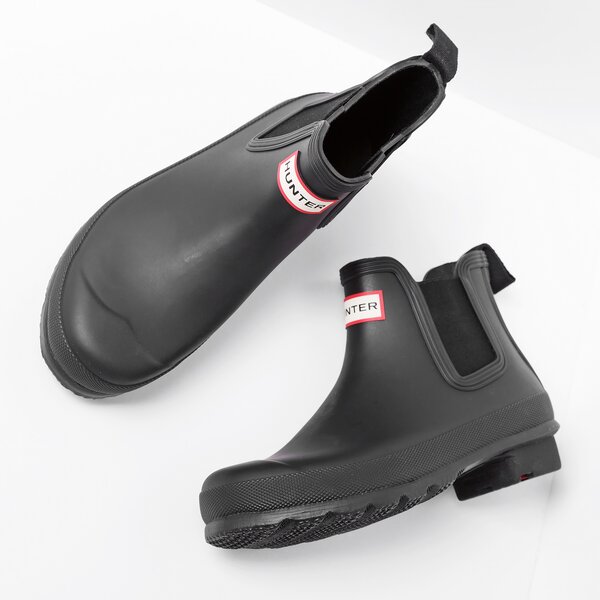 Damskie kalosze (buty gumowe) HUNTER W ORG CHELSEA RMA wfs1043rma-blk kolor czarny
