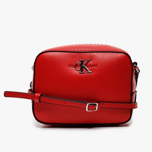 Damska torebka CALVIN KLEIN TOREBKA MONO HARDWARE CAMERA BAG k60k606567xa9 kolor czerwony