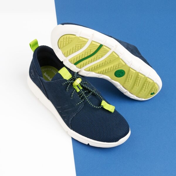 Dziecięce sneakersy (buty) TIMBERLAND BOLTERO LOW W/BUNGEE tb0a1x360191 kolor granatowy