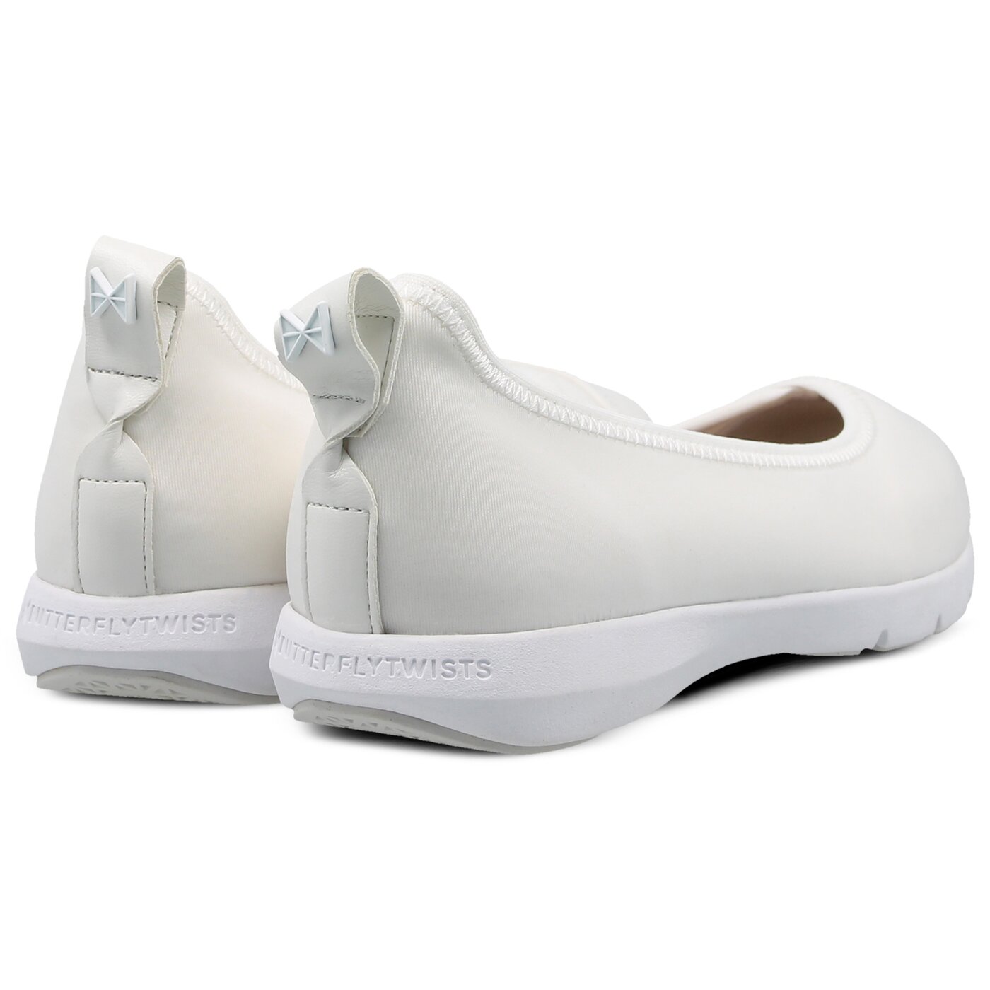 Damskie baleriny (buty) BUTTERFLY TWISTS ELLIE bt30005017 kolor biały