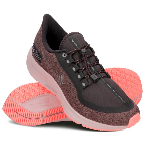 Damskie sneakersy (buty) NIKE W AIR ZOOM PEGASUS 35 RN SHLD aa1644-001 kolor fioletowy