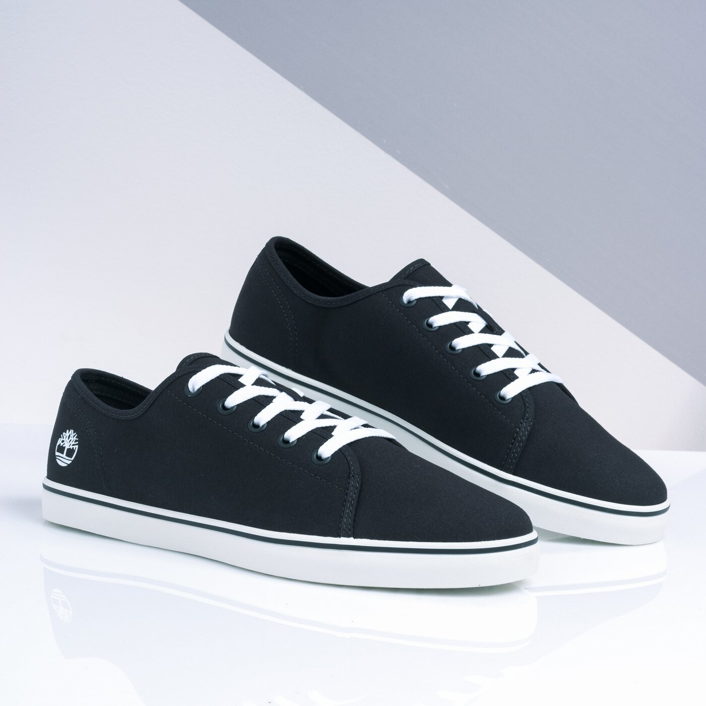 Męskie trampki TIMBERLAND SKAPE PARK CANVAS OXFORD tb0a1xeh0011 kolor czarny