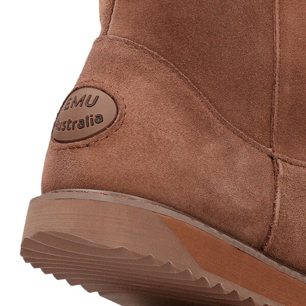 Damskie botki / sztyblety EMU PATERSON CLASSIC LO OAK w11590oak kolor brązowy