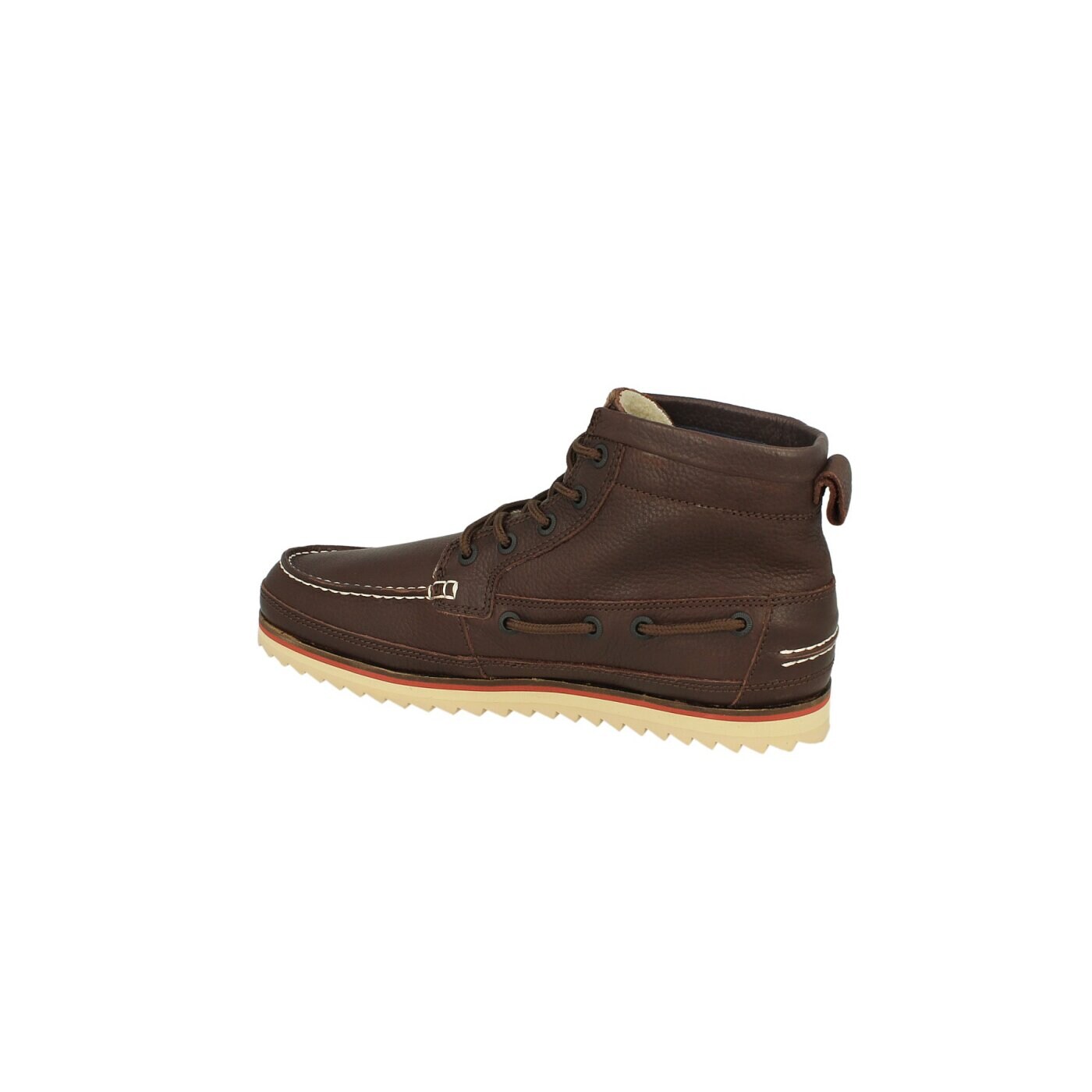 Męskie buty outdoor (trekkingowe) LACOSTE SAUVILLE MID 2  726srm3051176 kolor brązowy