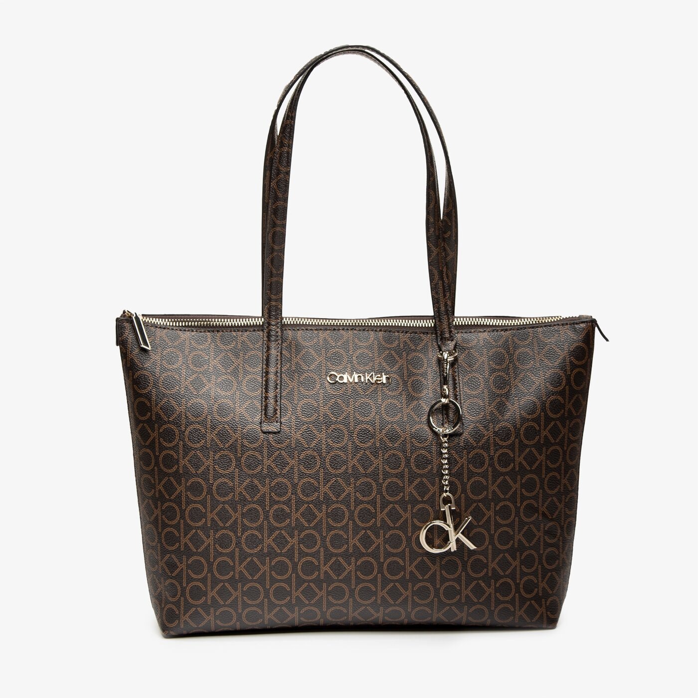 Damska torebka CALVIN KLEIN TOREBKA SHOPPER MD MONOGRAM k60k6081010hd kolor multicolor