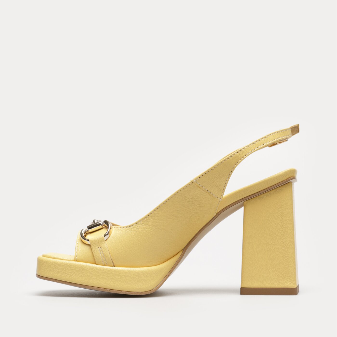 Damskie szpilki / czółenka SYMBIOSIS VERONIQUE sywf123010 kolor żółty
