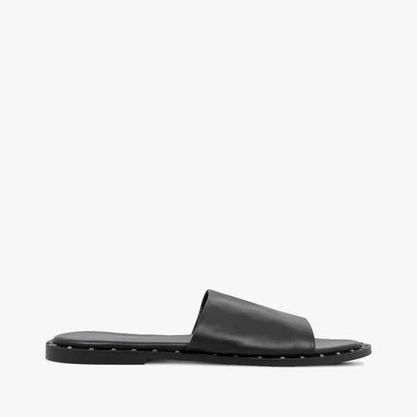 Damskie klapki SYMBIOSIS CINDY SLIDES  syws119007 kolor czarny