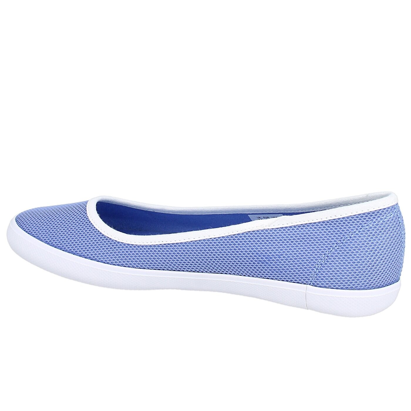 Damskie sneakersy (buty) LACOSTE MARTHE SLIP ON 216 1 731spw0051125 kolor niebieski