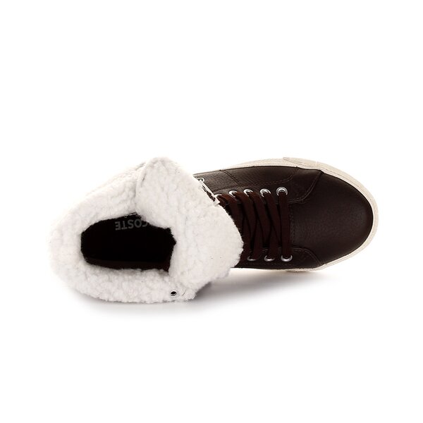 Damskie trampki LACOSTE MARCEL HI FOLD EO 724spw22451w7 kolor brązowy