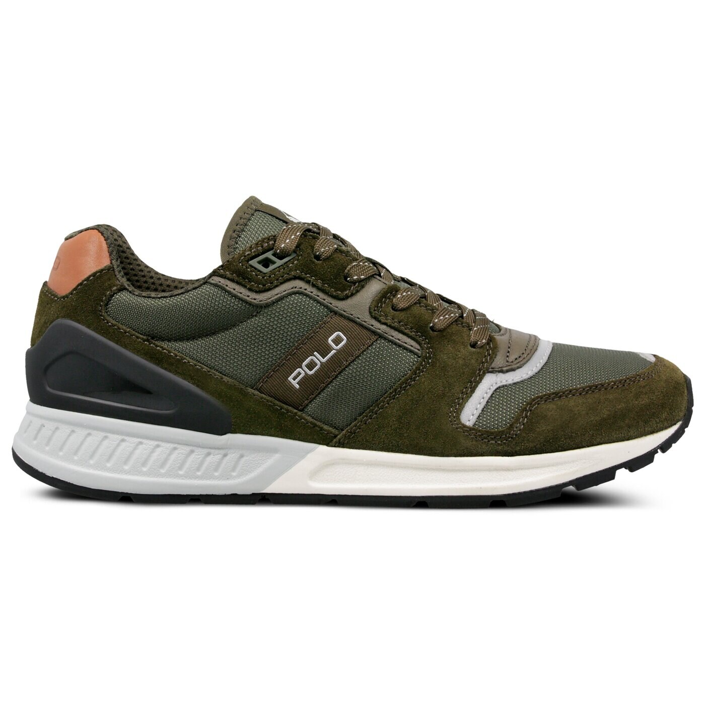 Męskie sneakersy (buty) POLO RL TRAIN100 SNEAKERS ATHLETIC SHOE  809669838003 kolor khaki