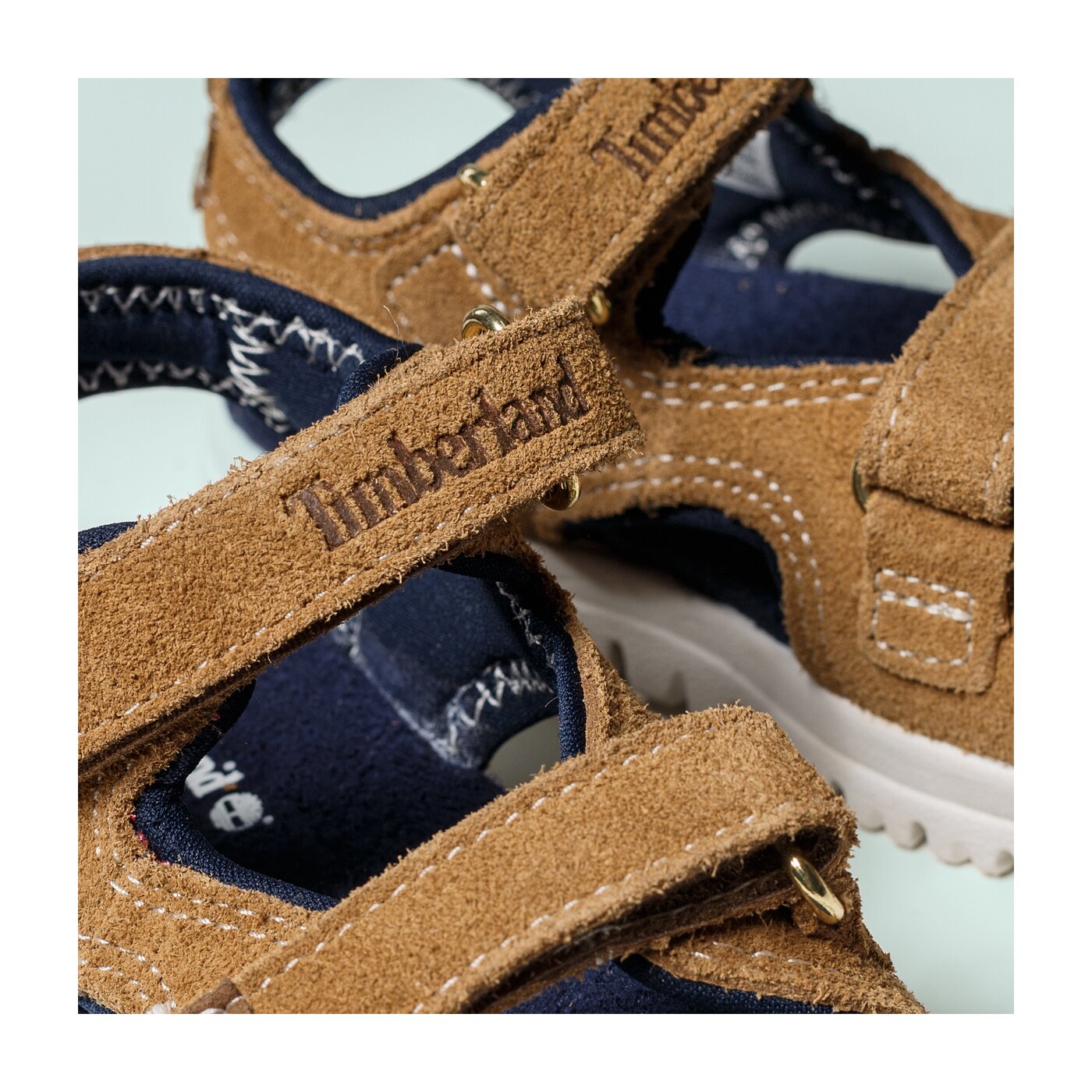 Dziecięce sandały / klapki TIMBERLAND PIERMONT H&L SANDAL a1lm8 kolor żółty